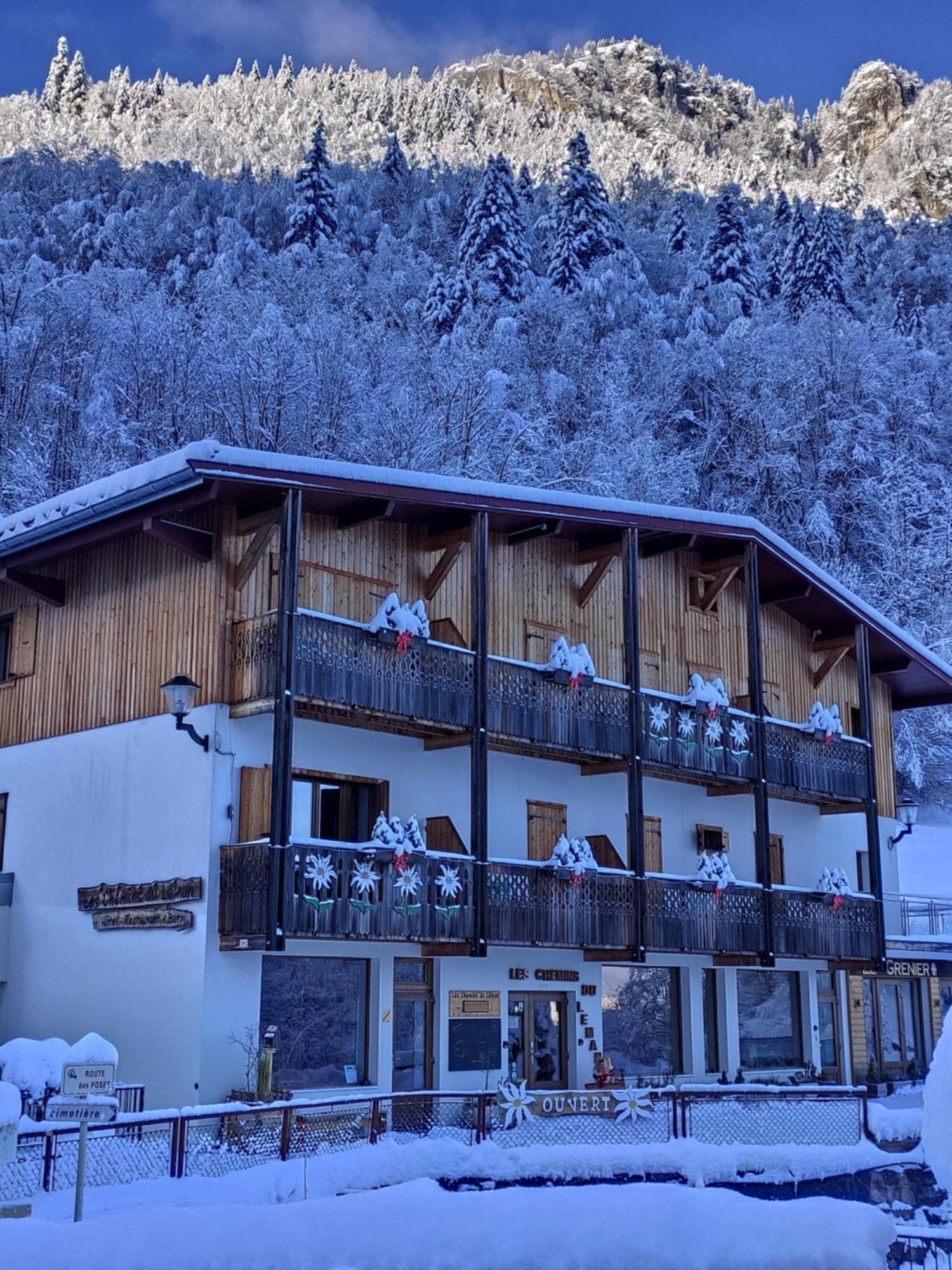 Les Chemins Du Leman Hotel Novel Exterior photo